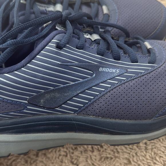 Brooks Men Addiction WLK Men's Navy Athletic Sneakers Shoes Size 9 - Picture 7 of 10